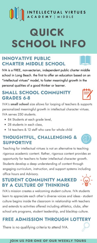 IVA Bookmark & Info Graphic